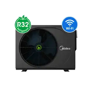 Midea 12kW Pool Heat Pump - 14.5kW Boost Mode Inverter WiFi